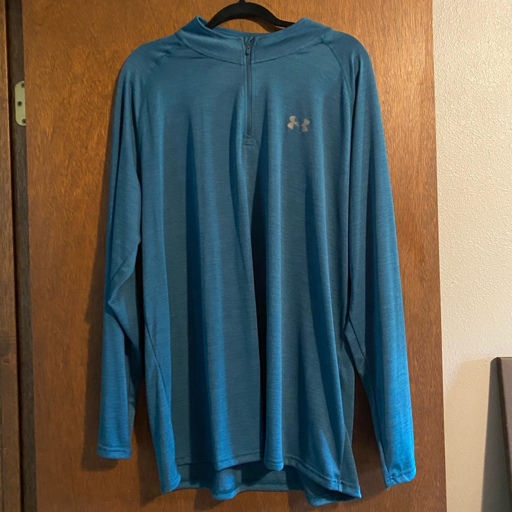 1/4 zip polyester